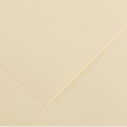 Foglio Colorline - 70x100 cm - 220 gr - crema - Canson