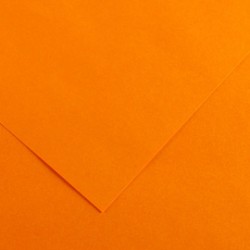 Foglio Colorline - 70x100 cm - 220 gr - mandarino - Canson