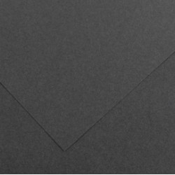 Foglio Colorline - 70x100 cm - 220 gr - grigio scuro - Canson