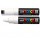 Marcatore a base d'acqua Uni Posca  PC7M - punta tonda large 4,5 mm-5,5mm - bianco - Uni Mitsubishi