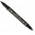 Marcatore permanente Twin tip - doppia punta fine-extra fine - nero - Pentel