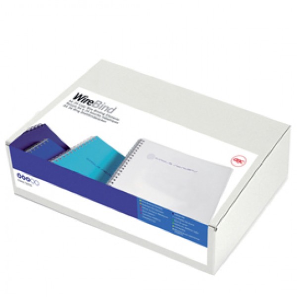 Dorsi WireBind per rilegatura - passo 3:1 - metallo - 34 anelli - 5 mm - argento - GBC - scatola 100 pezzi Dorsi WireBind per rilegatura - passo 3:1 - metallo - 34 anelli - 5 mm - argento - GBC - scatola 100 pezzi