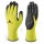 Guanti di precisione Apollonit VV734 - poliammide - palmo in schiuma di nitrile - taglia 08 - giallo fluo/nero - Deltaplus