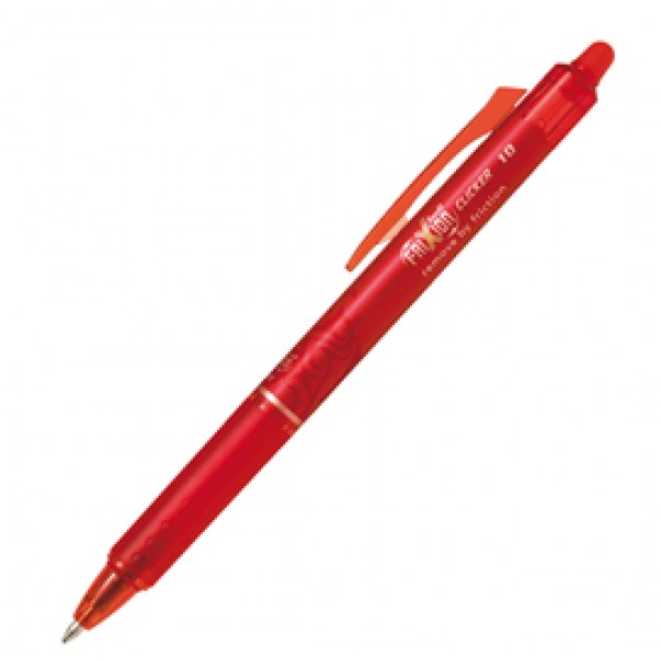 Penna a sfera a scatto cancellabile Frixionball - punta 1,0mm - rosso - Pilot Penna a sfera a scatto cancellabile Frixionball - punta 1,0mm - rosso - Pilot