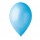 Palloncino - diametro 30 cm - lattice - celeste - Big Party - conf. 16 pezzi