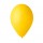 Palloncino - diametro 30 cm - lattice - giallo - Big Party - conf. 16 pezzi
