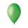 Palloncino - diametro 30 cm - lattice - verde - Big Party - conf. 16 pezzi