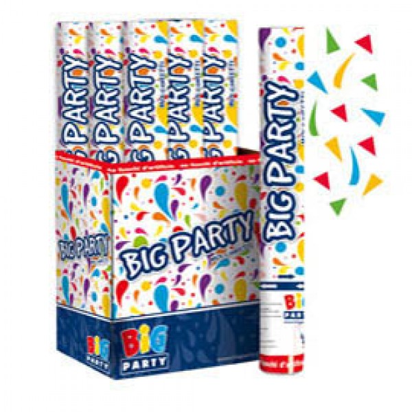 Sparacoriandoli Cannon - colori assortiti - 8 mt - Big Party