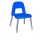 Sedia per bambini Piuma - H 31 cm - blu - CWR