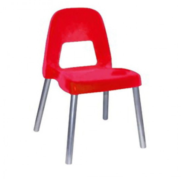 Sedia per bambini Piuma - H 35 cm - rosso - CWR Sedia per bambini Piuma - H 35 cm - rosso - CWR