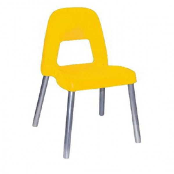 Sedia per bambini Piuma - H 35 cm - giallo - CWR Sedia per bambini Piuma - H 35 cm - giallo - CWR