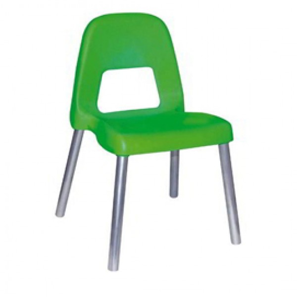 Sedia per bambini Piuma - H 35 cm - verde - CWR Sedia per bambini Piuma - H 35 cm - verde - CWR