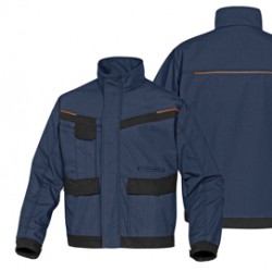 Giaccca da lavoro Mach 2 - tela/poliestere/cotone - taglia M - blu/nero - Deltaplus