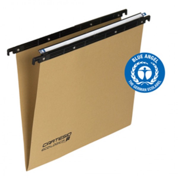 Cartella sospesa cassetto Cartesio - 33 cm - fondo V - 31,2x25 cm - avana - Bertesi Cartella sospesa cassetto Cartesio - 33 cm - fondo V - 31,2x25 cm - avana - Bertesi