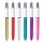 Penna sfera scatto multifunzione 4 Colours Shine - punta 1,0 mm - fusto colori assortiti - Bic - scatola 12 pezzi
