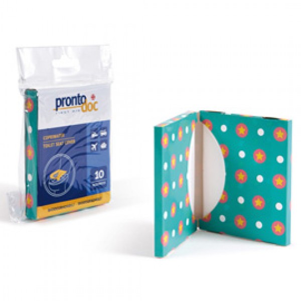 Copriwater - biodegradabile - ProntoDoc - conf. 10 pezzi Copriwater - biodegradabile - ProntoDoc - conf. 10 pezzi