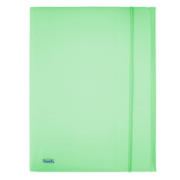 Cartella 3L con elastico Pastel - PPL - 24x33cm - smeraldo - Favorit Cartella 3L con elastico Pastel - PPL - 24x33cm - smeraldo - Favorit