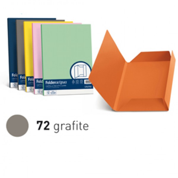 25 cartelline Luce lembi - 200 gr - 24,5 x 34,5 cm - grafite - Favini - conf. 25 pezzi 25 cartelline Luce lembi - 200 gr - 24,5 x 34,5 cm - grafite - Favini - conf. 25 pezzi