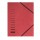 Cartella con elastico-  in cartoncino - A4 - rosso - Pagna
