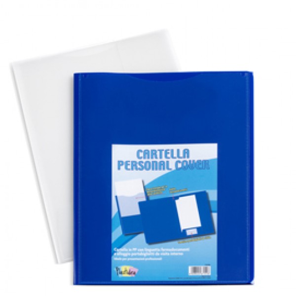 Cartella in PP Personal Cover - bianco - 24 x 32 cm - Iternet - conf. 5 pezzi