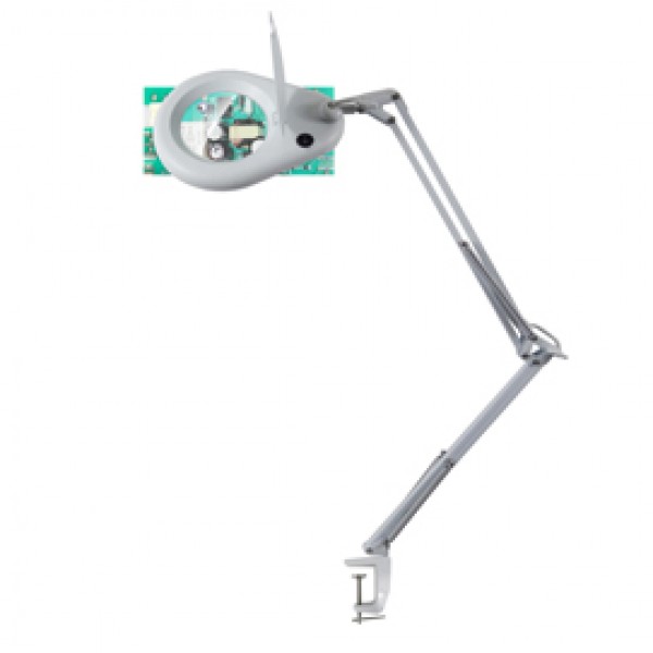 Lampada Zoom - a led - con lente di ingrandimento - 7,7 W - bianco - Unilux Lampada Zoom - a led - con lente di ingrandimento - 7,7 W - bianco - Unilux