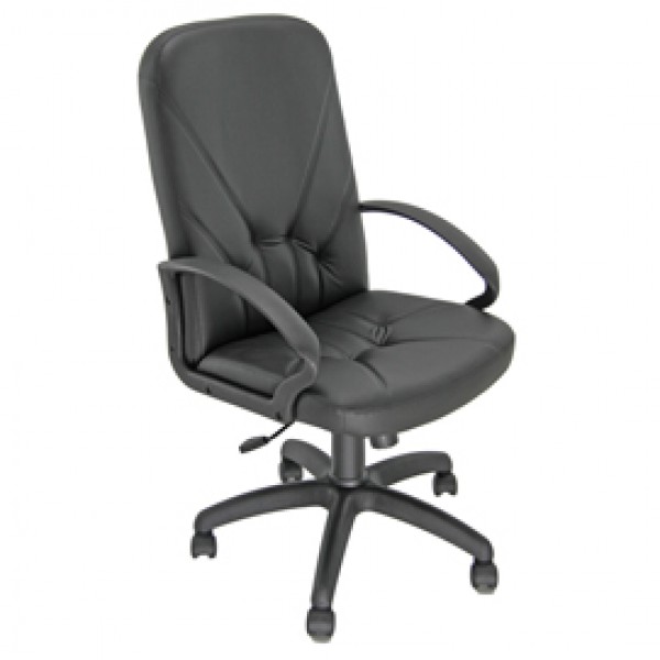 Poltrona direzionale Dante D - con bracciol fissii - nero - Unisit Poltrona direzionale Dante D - con bracciol fissii - nero - Unisit