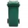 Bidone carrellato - 48x55x93 cm - 120 L - verde scuro - Mobil Plastic