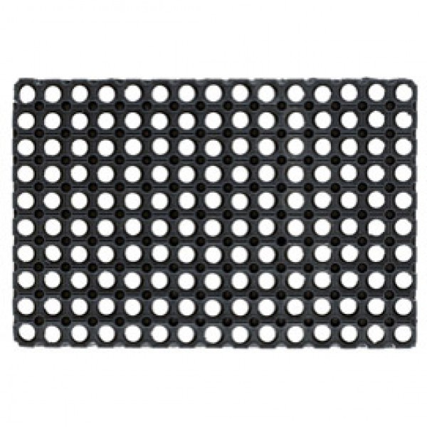 Zerbino Gummy - 40 x 80 cm - nero - Velcoc Zerbino Gummy - 40 x 80 cm - nero - Velcoc