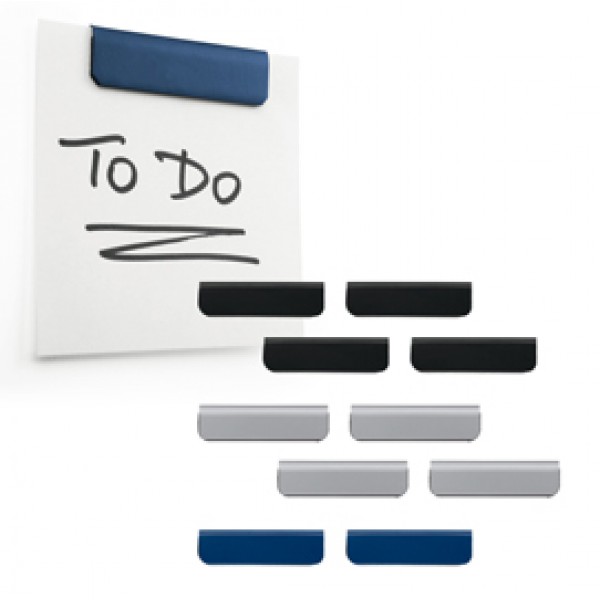 Clip adesiva Durafix Clip - 60 mm - colori assortiti - 10 pezzi - Durable Clip adesiva Durafix Clip - 60 mm - colori assortiti - 10 pezzi - Durable