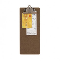 Porta Conto -  in legno - 27,7x11,4 cm - Securit