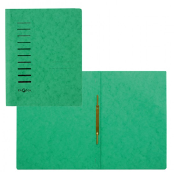 Cartella con pressino - cartone - A4 - verde - Pagna Cartella con pressino - cartone - A4 - verde - Pagna