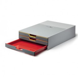 Cassettiera sottomonitor Varicolor - 28x9,5x35,6 cm - Durable