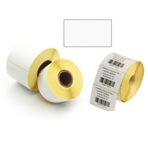 Etichette per trasferimento termico diretto - 3 piste - 30 x 20 mm - Printex - rotolo da 9000 pezzi