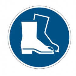 Pittogramma adesivo - da terra - 