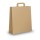 Shopper - maniglie piattina - 26 x 11 x 34,5 cm - carta kraft - avana - Mainetti Bags - conf. 300 pezzi