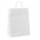 Shopper - maniglie cordino - 36 x 12 x 41 cm - carta kraft - bianco - Mainetti Bags - conf. 25 pezzi