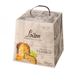 Panettone Classico - Linea Tuttigiorni - in astuccio - 1000 gr - Loison