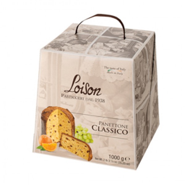 Panettone Classico - Linea Tuttigiorni - in astuccio - 1000 gr - Loison Panettone Classico - Linea Tuttigiorni - in astuccio - 1000 gr - Loison