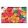 Stelle di nastro liscio 6800 - 14 mm x diam. 6,5 cm - colori natalizi assortiti - Brizzolari - conf. 100 pezzi