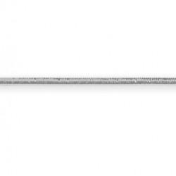 Cordone elastico - 100mt - argento - Brizzolari