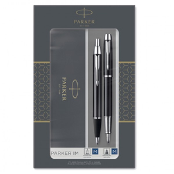 Gift Set Sfera M + Stilografica M IM nero CT - Parker Gift Set Sfera M + Stilografica M IM nero CT - Parker