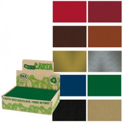 Carta regalo - kraft - Dark - 70 x 100 cm - Rex Sadoch - scatola 100 fogli