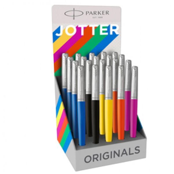 Expo 20 stilografiche M Jotter Orig. Plastic assor. (ne/ma/ar/gi/bl) Parker Expo 20 stilografiche M Jotter Orig. Plastic assor. (ne/ma/ar/gi/bl) Parker