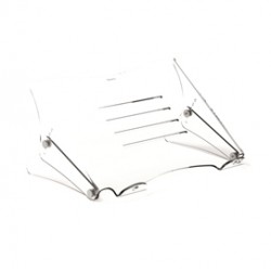Supporto notebook Clarity - 35x27x13,4-20,4cm - Fellowes