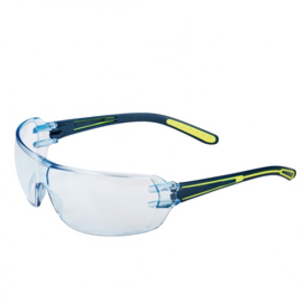 Occhiali Helium - policarbonato - monoblocco - blu - Deltaplus Occhiali Helium - policarbonato - monoblocco - blu - Deltaplus