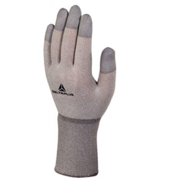 Guanti antistatica Themis VV792 ESD - taglia 10 - ruggine/grigio - Deltaplus Guanti antistatica Themis VV792 ESD - taglia 10 - ruggine/grigio - Deltaplus