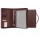 Portablocco Office - con manico - ecopelle - con zip - 28x36 cm - marrone - InTempo