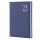 Agenda giornaliera Text 2023 - carta plastificata imbottita - 15 x 21 cm - blu - InTempo