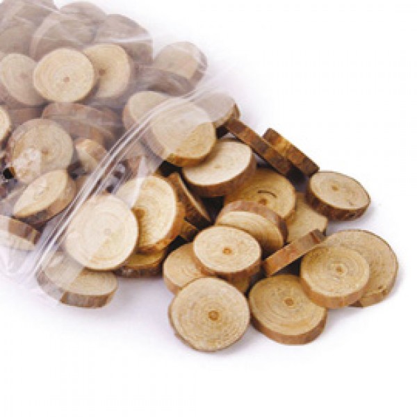 Fettine di legno naturale - CWR - conf. 100 pezzi