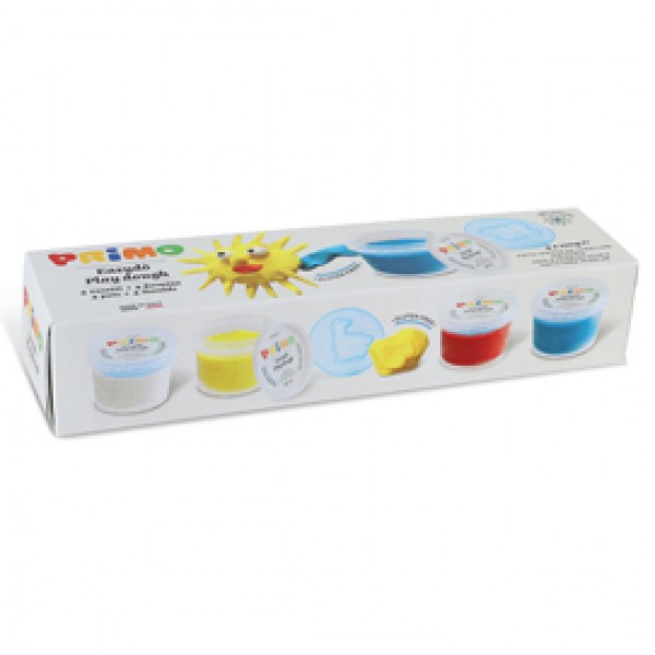 Pasta soffice Easy Dò - 100 gr - colori assortiti - Primo - conf. 4 pezzi Pasta soffice Easy Dò - 100 gr - colori assortiti - Primo - conf. 4 pezzi